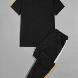 2 Pc Men Polyester Tracksuit